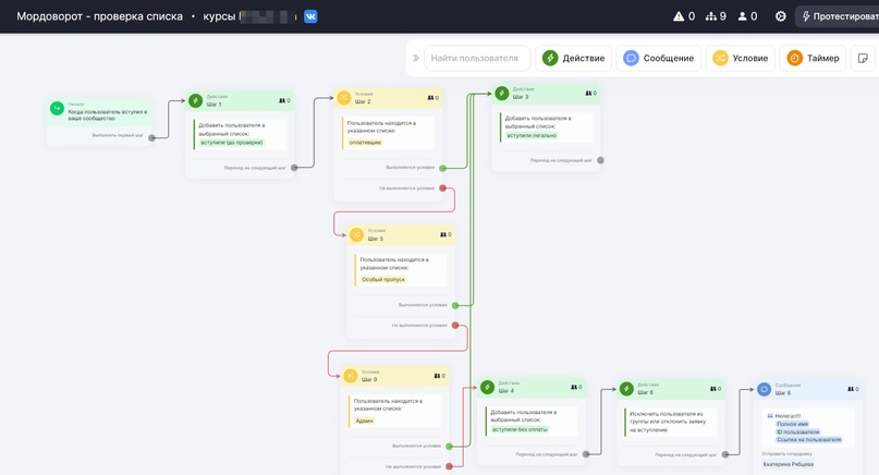 как настроить бота в вк